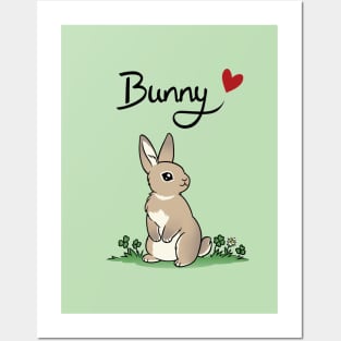 Bunny Love Posters and Art